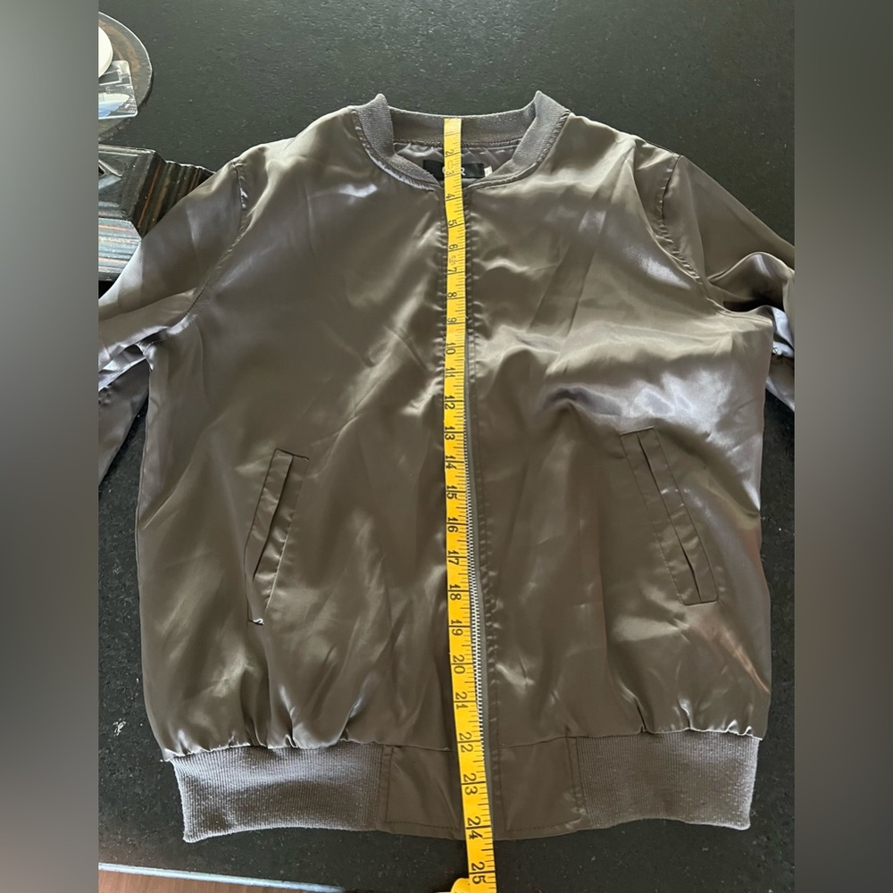 Metallic/brown bomber jacket - Picture 4 of 5